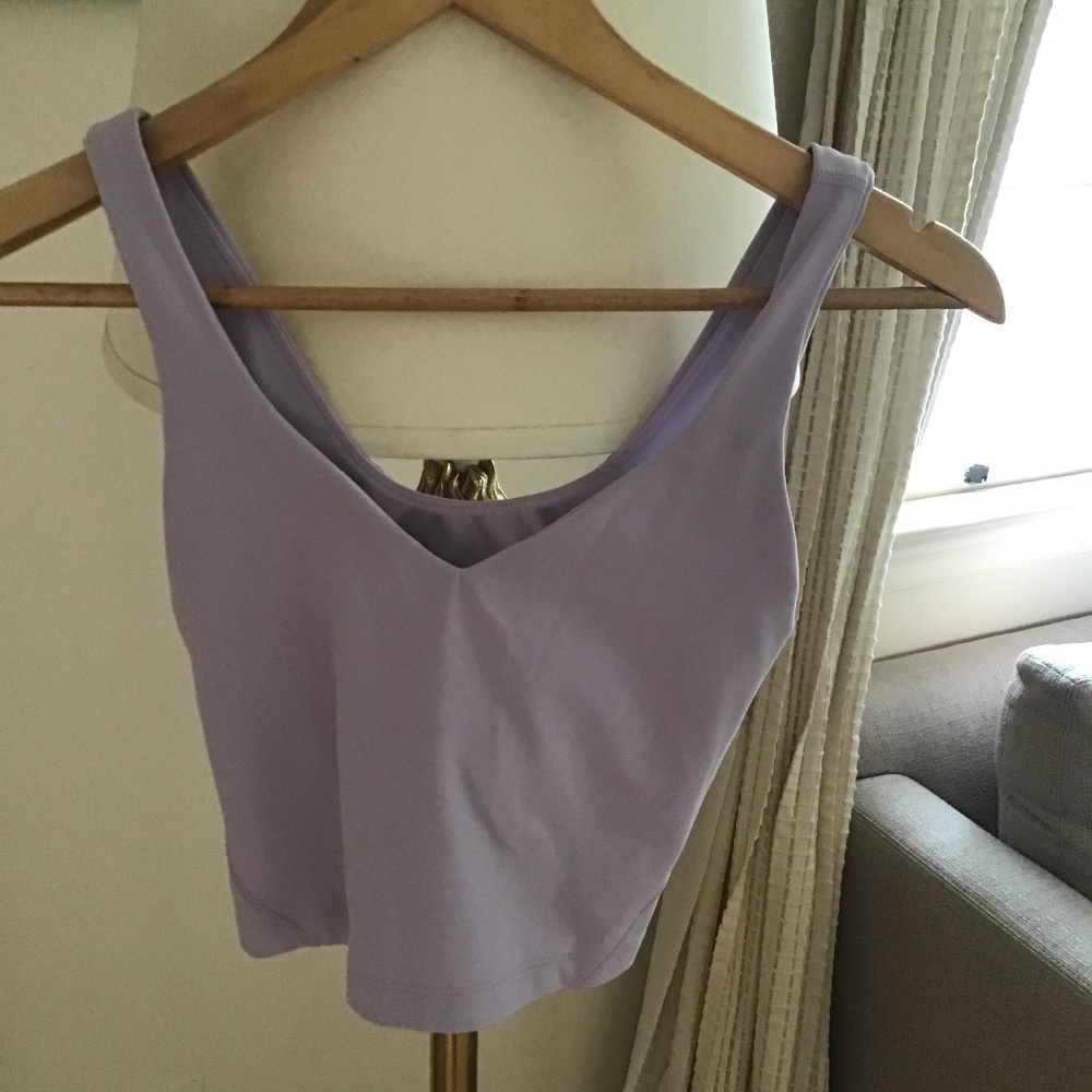 Lululemon Lilac Align Tank  2 VGUC